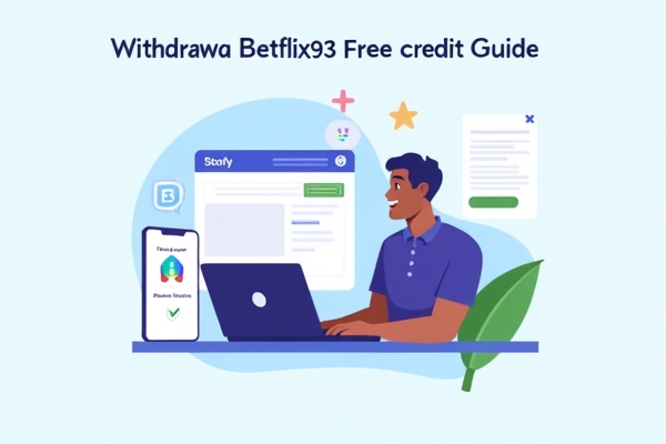 ขั้นตอนการถอนเงินจากเครดิตฟรี Betflix93