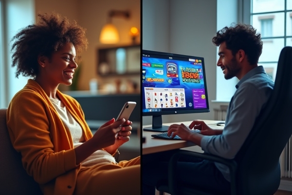 การเปรียบเทียบการใช้งาน Betflik ผ่านมือถือและเว็บ